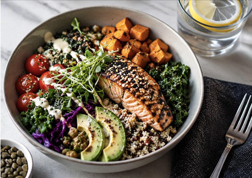 A balanced, nourishing bowl prepared at eFIT